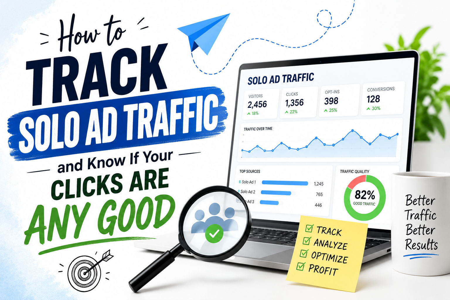 How to track solo ad traffic