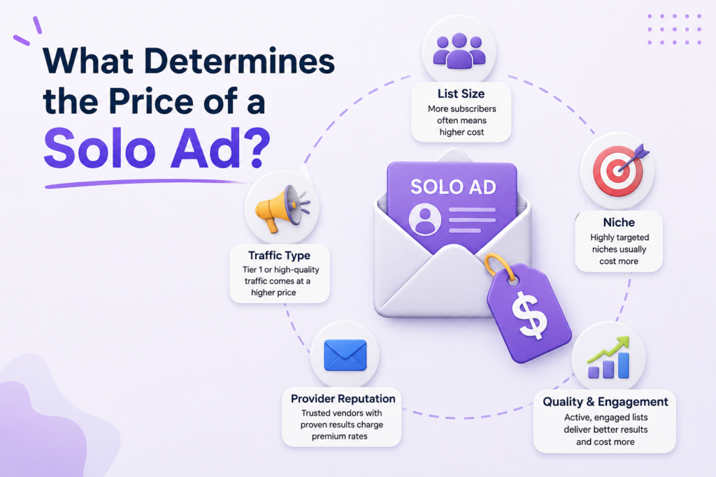 how much do solo ads cost