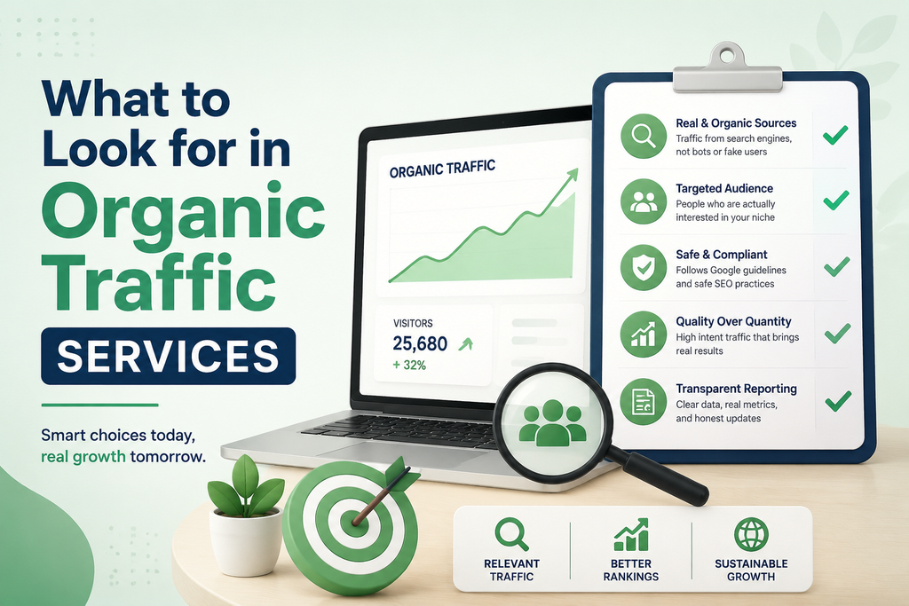 organic traffic services