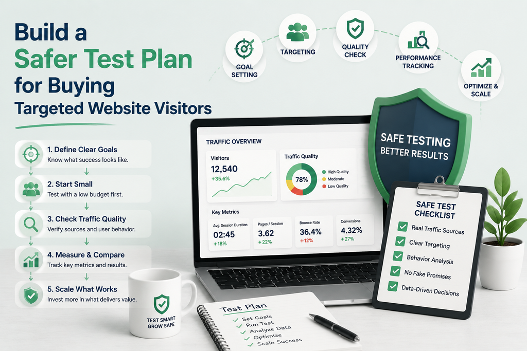 buy the best targeted organic traffic and clicks