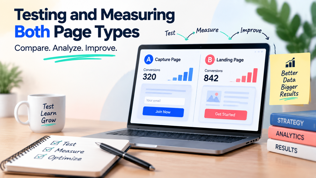 capture page vs landing page